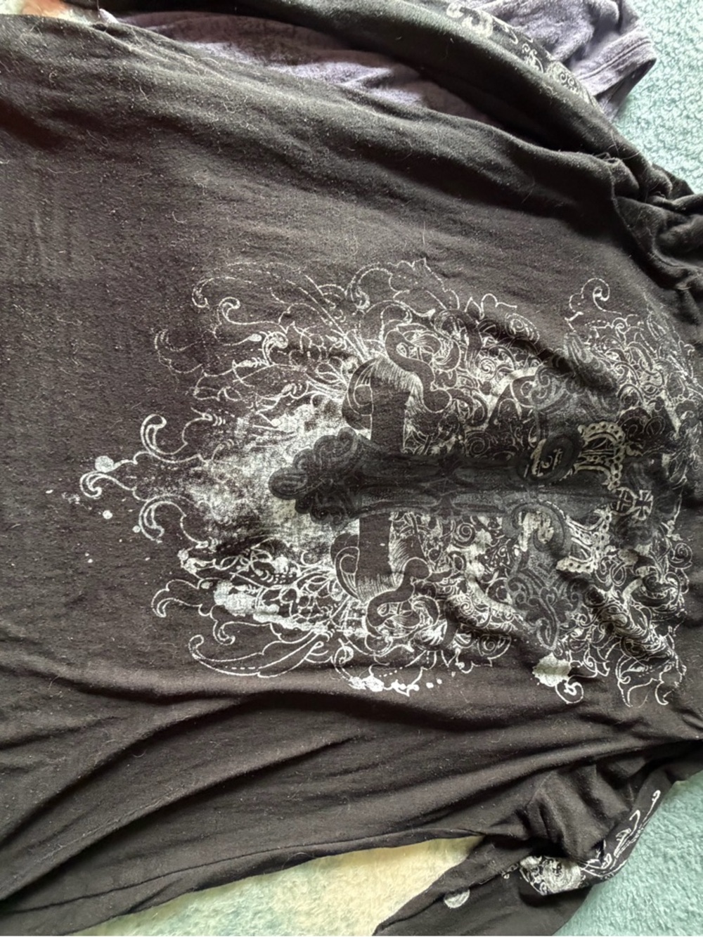 Bundle of 2 CATO /Rock&Republic Women’s Long Sleeve Ts Sizes 1XL and 18W/20W - Picture 9 of 9